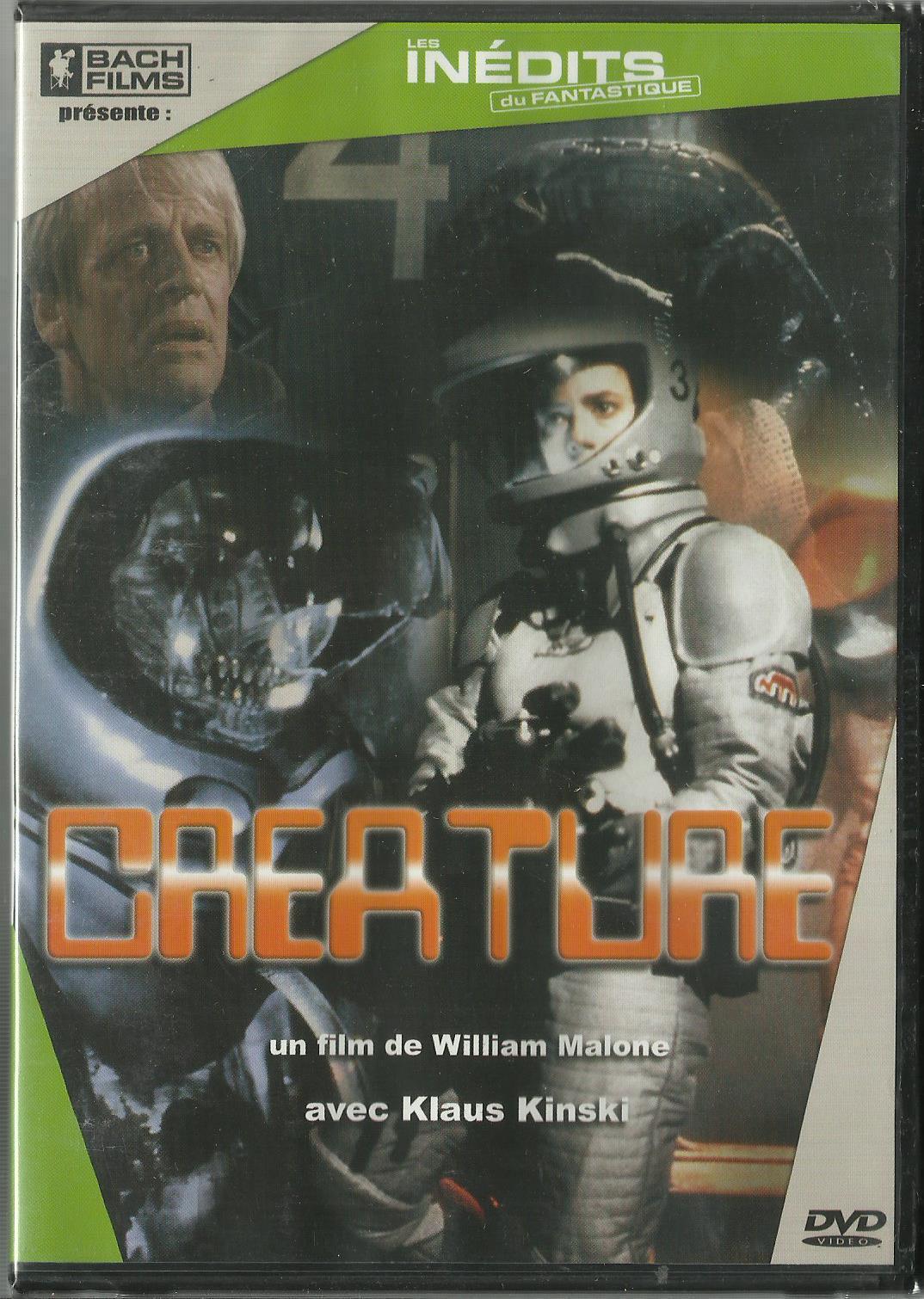 Image du DVD du film Créature de William Malone