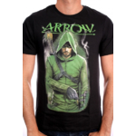 T-Shirt Arrow Noir Green Arrow Dessin Face a Face