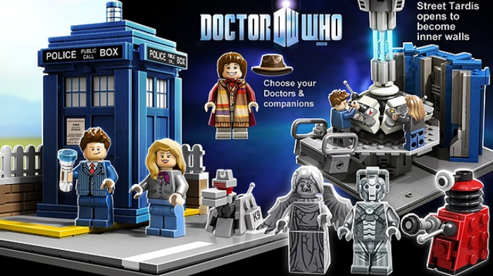 Des lego Doctor Who - Pause Geek - La culture geek au quotidien