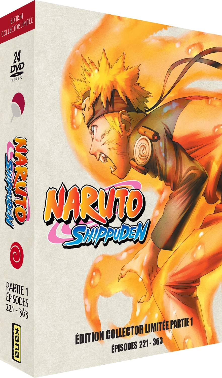 Naruto Shippuden - Partie 1 - Édition Collector Limitée (Coffret 24 DVD)