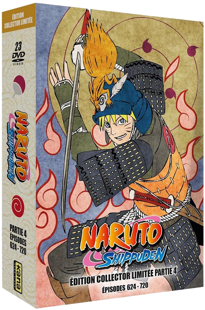Naruto Shippuden - Partie 4 - Édition Collector Limitée (Coffret 30 DVD)